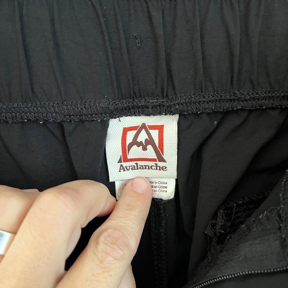 Avalanche Black Nylon Pants - Picture 4 of 7
